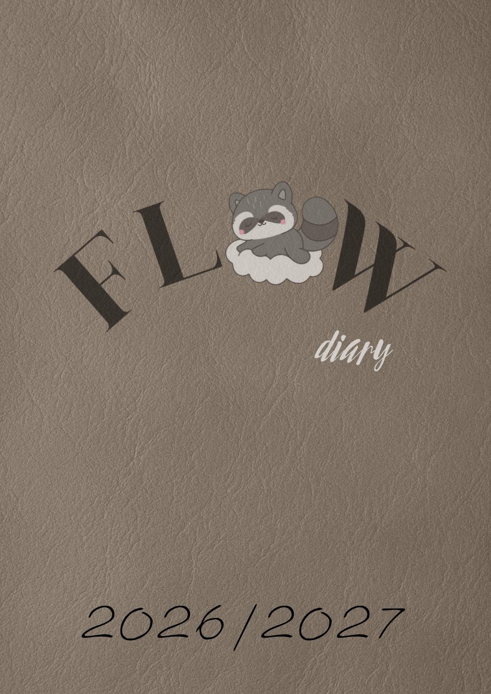 Finální obálka Flow Diary 2026/2027